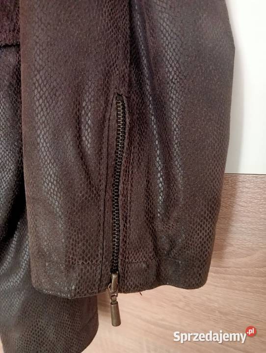 Damska kurtka skórzana FABIANI Premium Vintage Moda i Styl dolnośląskie Wrocław