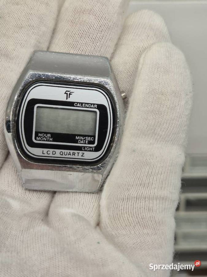 Zegarek elektronik FEVIETRON LCD Quartz śląskie Chorzów