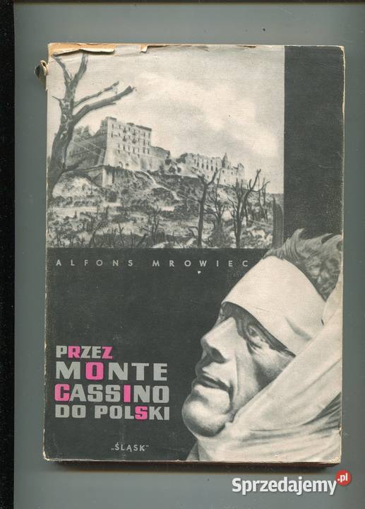 Monte Cassino do Polski Alfons Mrowiec Szczecin sprzedam