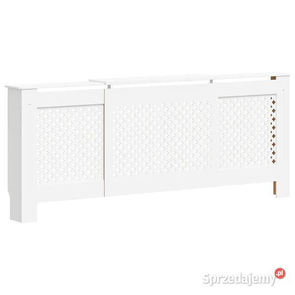 vidaXL Osłona na kaloryfer z MDF białaSKU325555 Warszawa