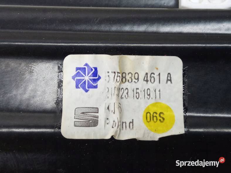 MECHANIZM SZYBY LEWY TYŁ LIFT 23R 5Q0959407E osobowe świętokrzyskie