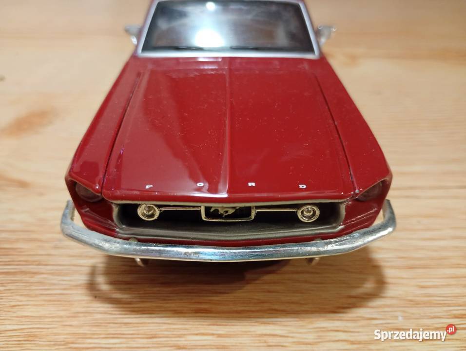 1967 FORD MUSTANG GT FASTBACK Maisto 124 model Warszawa