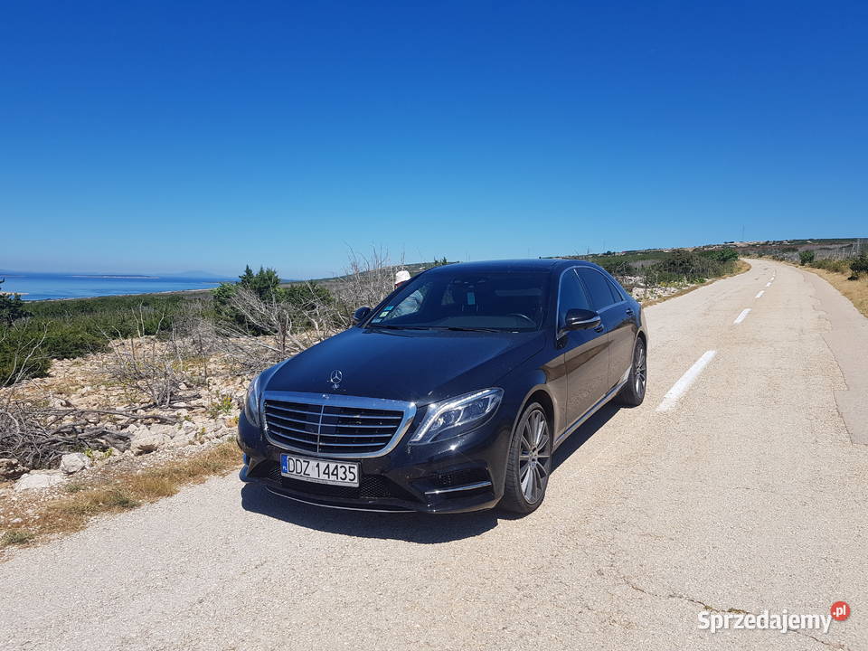 Mercedes w222 S wersja long full nieuszkodzony