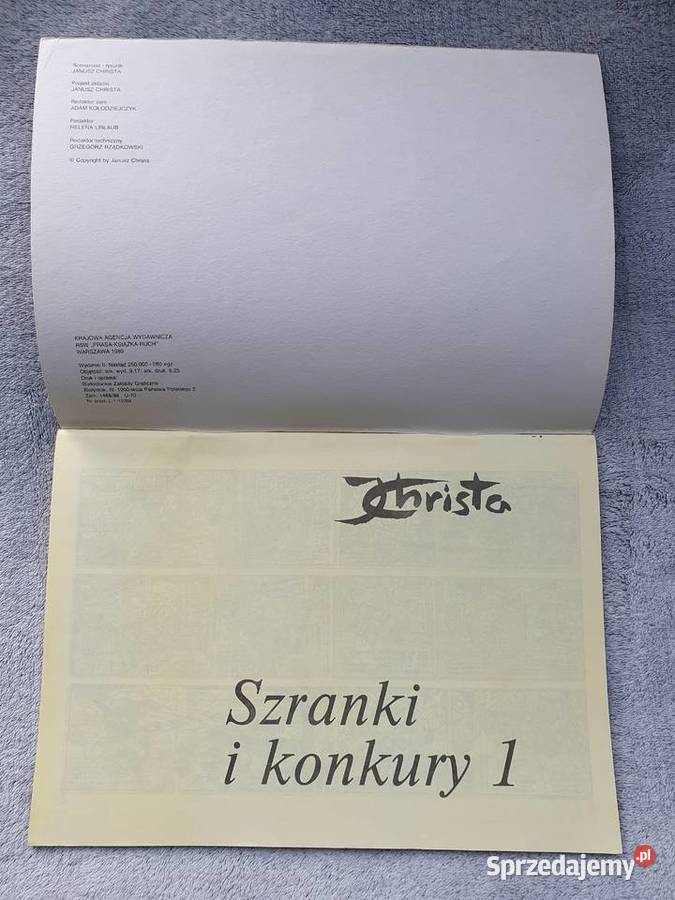 Kajko i Kokosz Szranki i Konkury cz1 wyd2 1989 Gdynia