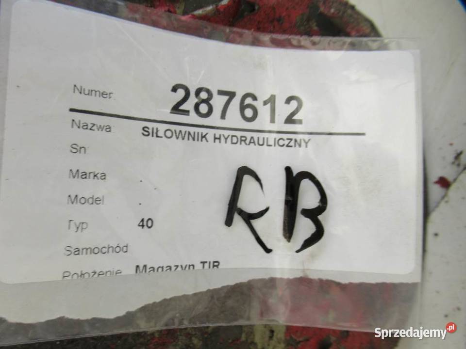 SIŁOWNIK HYDRAULICZNY