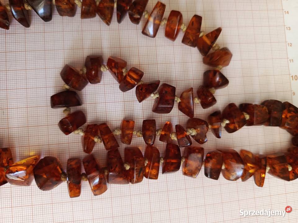 Naszyjnik Bursztyn Koniakowy Naszyjniki