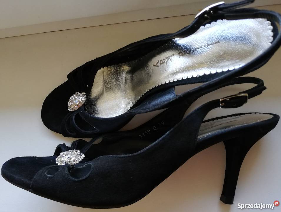 eleganckie sandały Lisa Kay r 39 zamszowe Stare Zakole