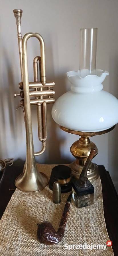 Stara mosiężna trąbka sprzedam