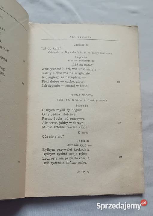 Aleksander Fredro Zemsta PIW 1953 r Wydpowojenne Koźminek