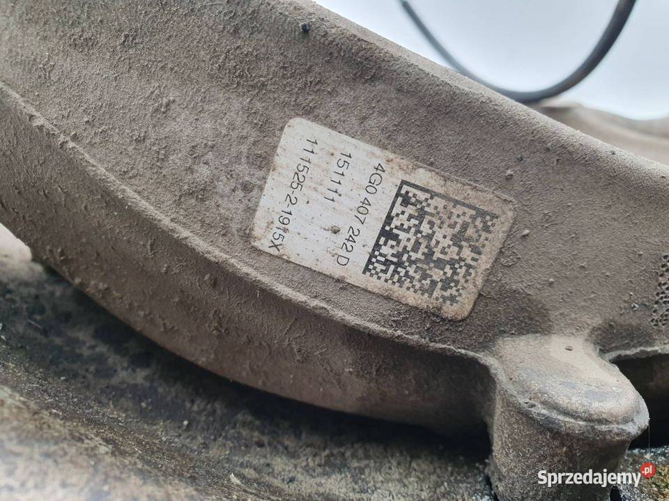 ZWROTNICA PRAWA PRZÓD AUDI A6 C7 4G0407242D Pozostałe Lipno