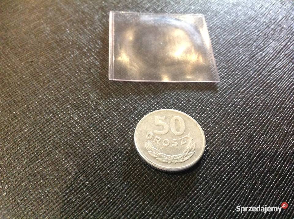 Moneta Polska 50 gr 1965 Aluminium lubuskie Nowa Sól