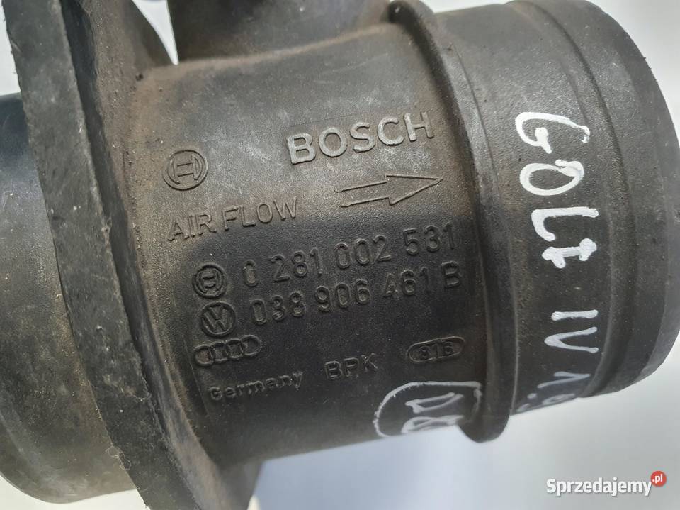 PRZEPŁYWOMIERZ VW Golf IV 19 TDI POWIETRZA
