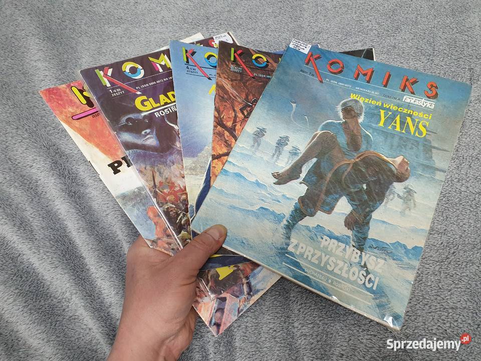 Yans zestaw 5 komiksów wydanie 1 Grzegorz pomorskie Gdynia