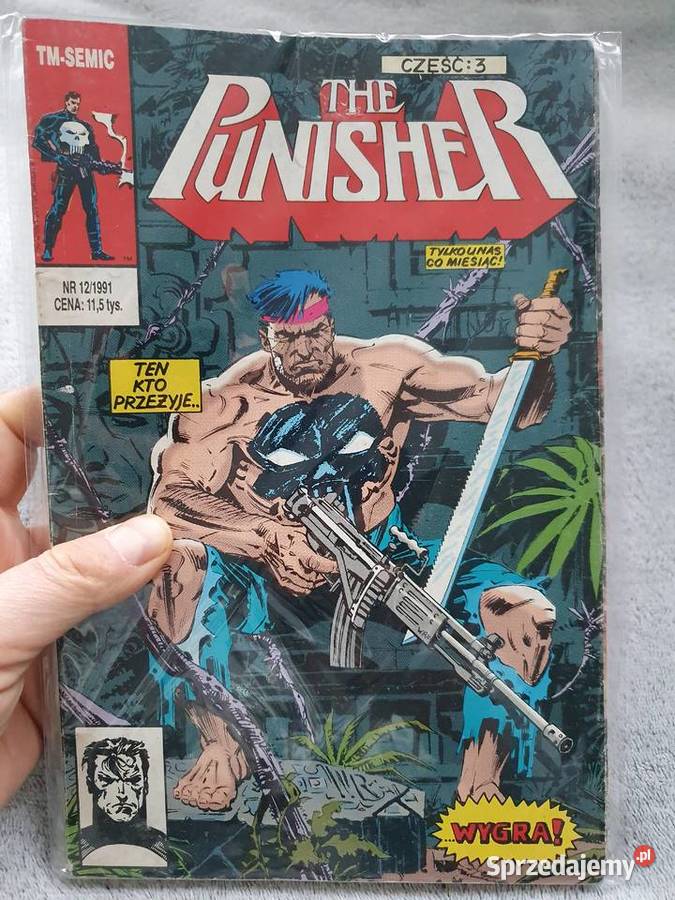 Punisher zestaw 29 komiksów różne numery TMSemic Superbohaterowie Gdynia