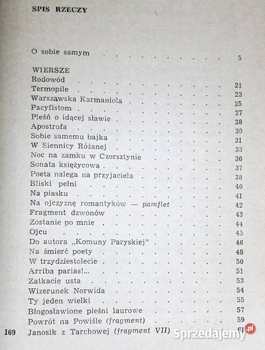 Poezje wybrane Stanisław Ryszard Dobrowolski lubelskie sprzedam