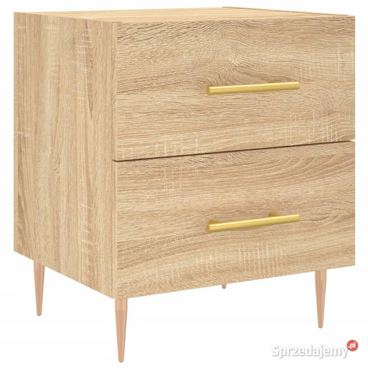 Szafki nocne 2 dąb sonoma 40x35x475 WM827283 Nocne Warszawa sprzedam