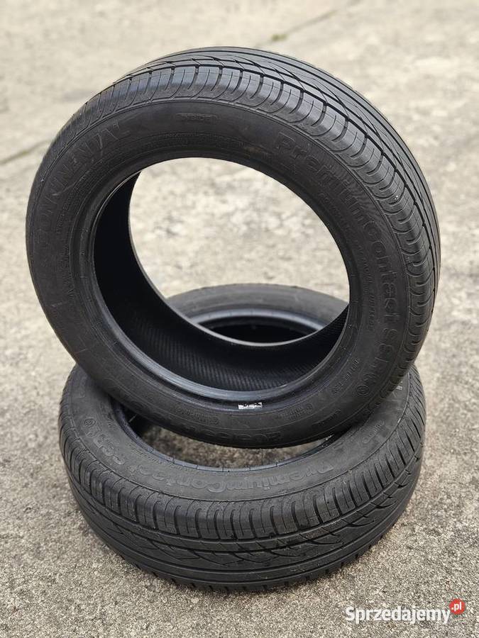 2 opony Continental 20555 aż żal sprzedawać 16cale Samochodowe Toruń