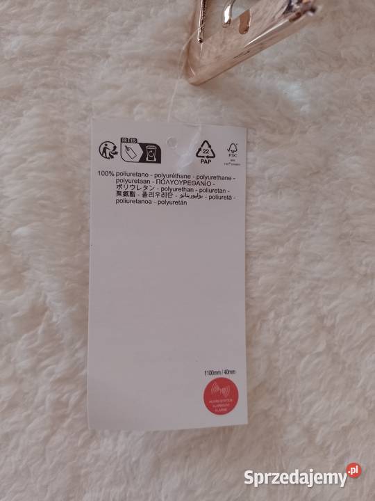 Zara Grupa Inditex 110 Bordowy pasek do sukienki Kraków