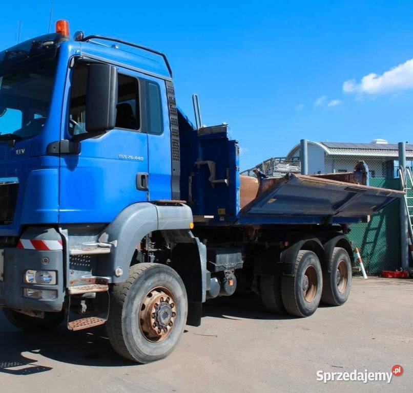 Wywrotka 6x6 wywrotka 3 strona Bordmatic Man TGS mazowieckie Warszawa