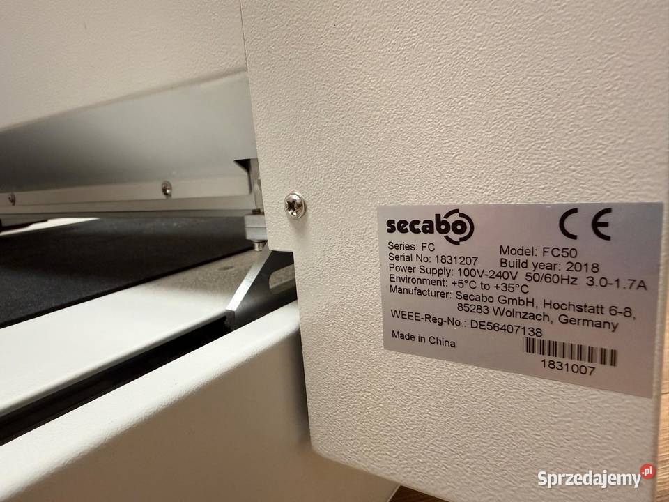 Ploter stołowy Secabo FC50 podsys LAPOS Q 52 x Wrocław