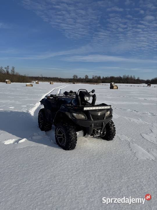 Suzuki kingquad 750 4x4 zarejestrowany Brodnica sprzedam