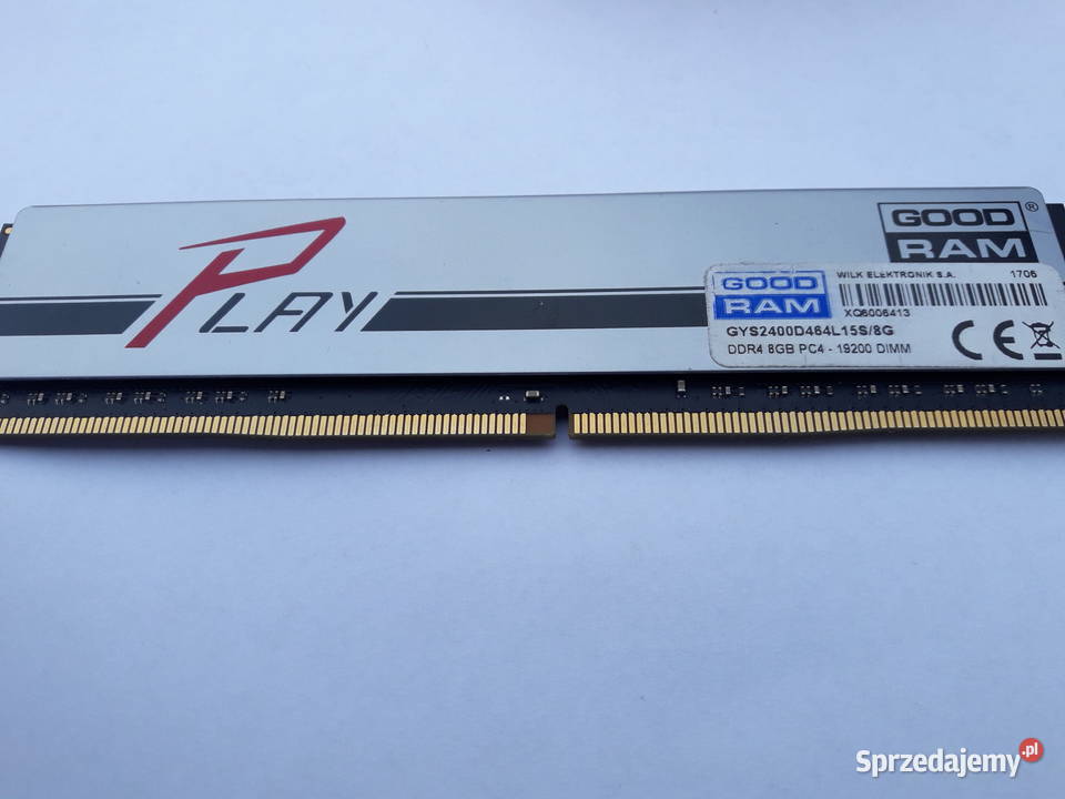 Pamięć RAM Goodram 8 GB DDR4 GYS2400D464L15 Miłosław