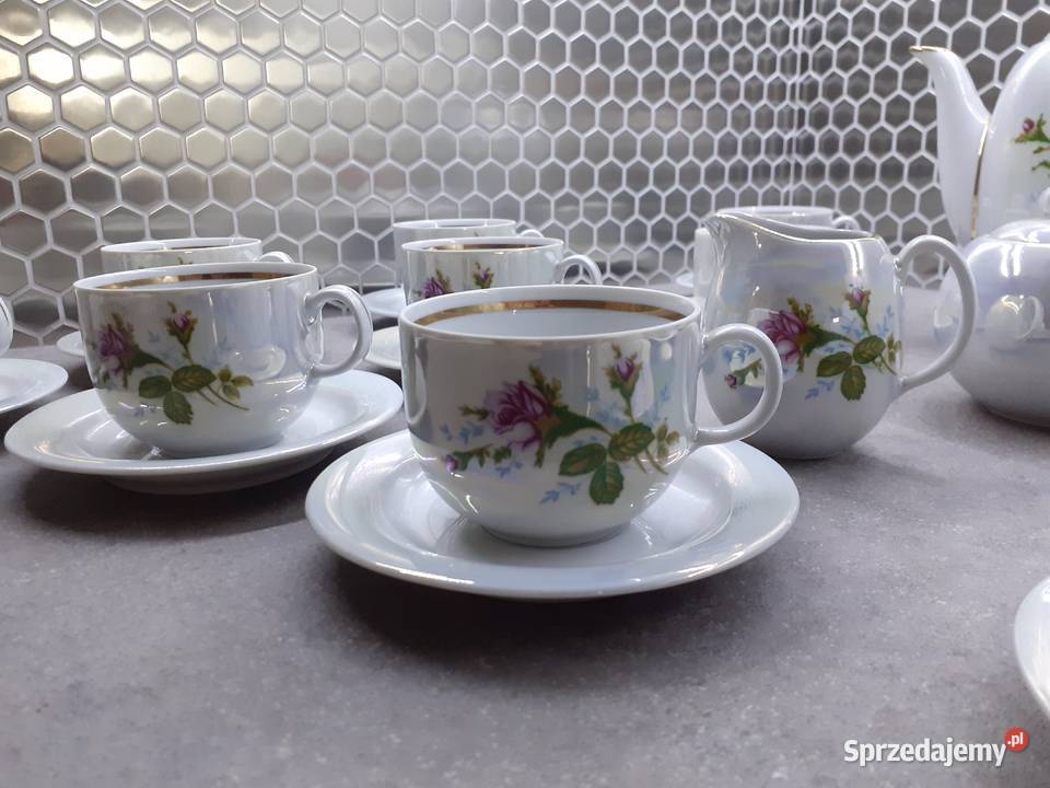 Zestaw porcelany na 12 osób Wałbrzych Szczecin