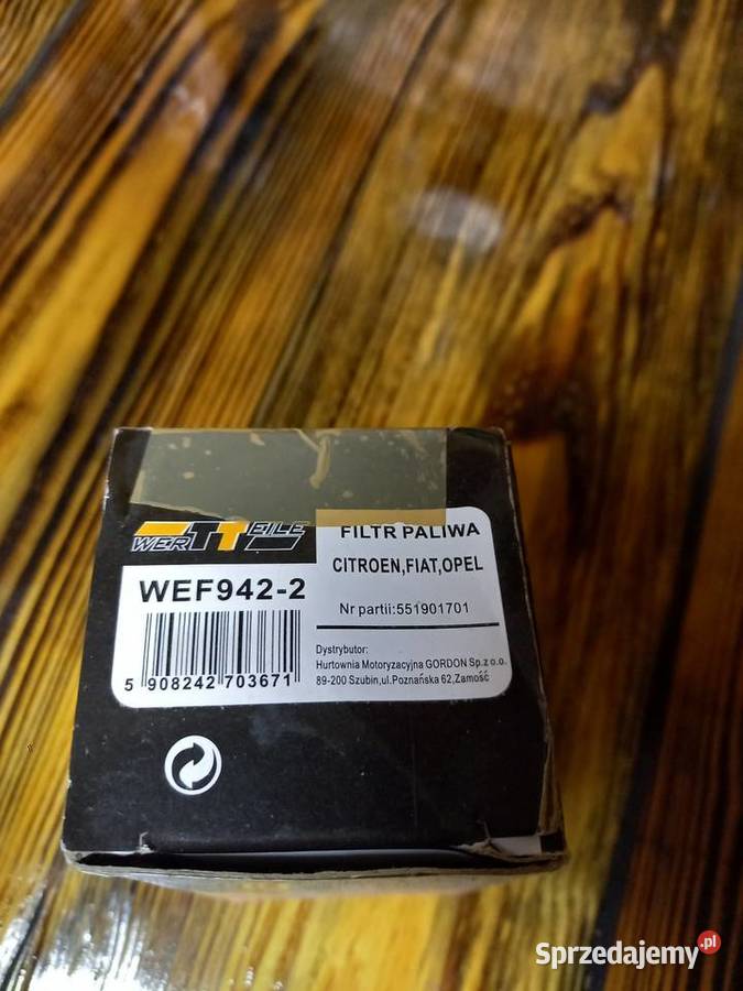 Filtr paliwa wertteile wef9422 lubelskie Puławy