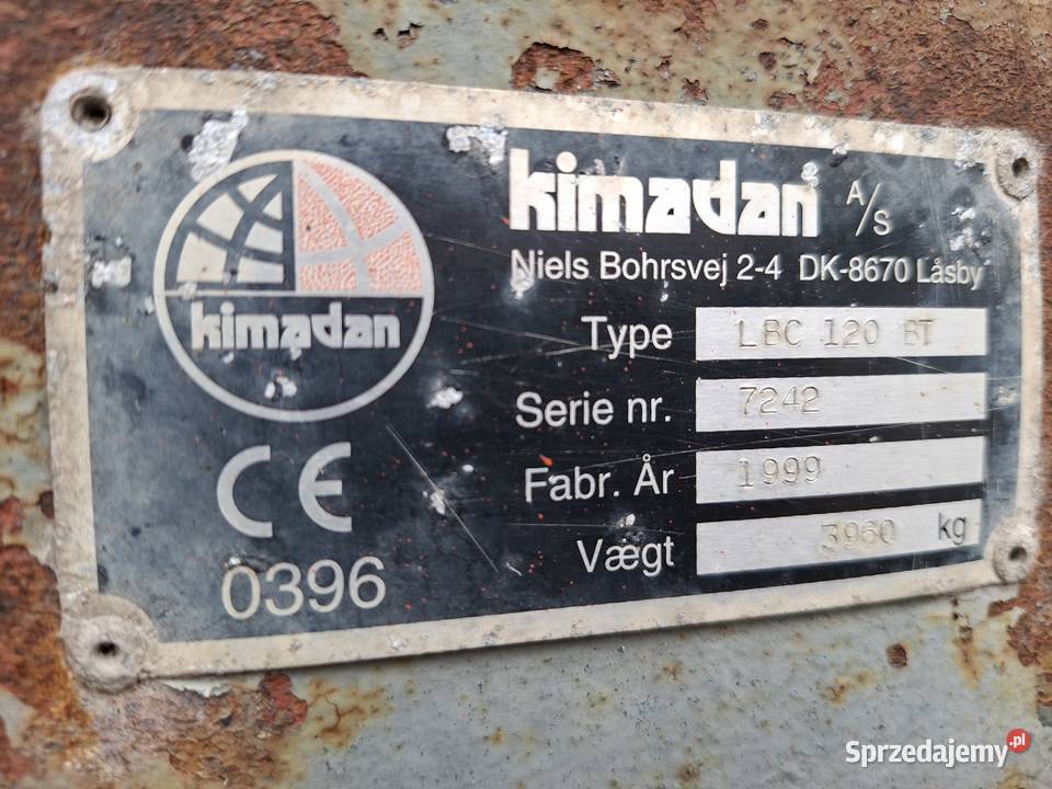 Przyczepa kimadan 12ton