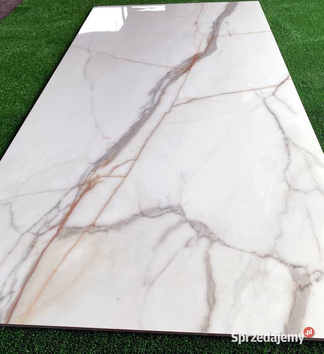 BIAŁY MARMUR POLEROWANY ŻYŁKA 120x60 WYSOKI Łask sprzedam