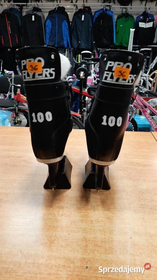 Łyżwy hokejowe PRO FLYERS rozmiar 36 Łyżwiarstwo i hokej Dębica