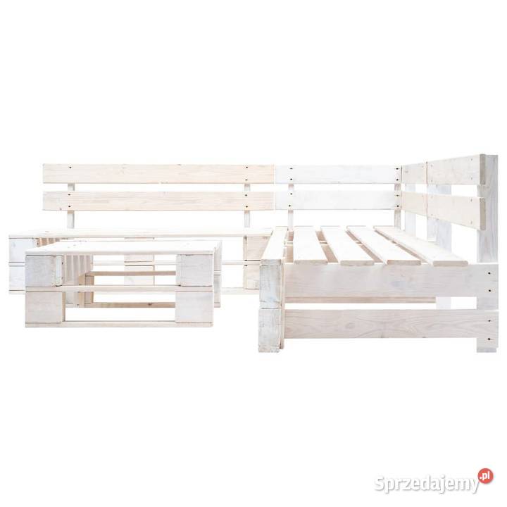 vidaXL 4cz zestaw ogrodowy palety z drewna mazowieckie Warszawa