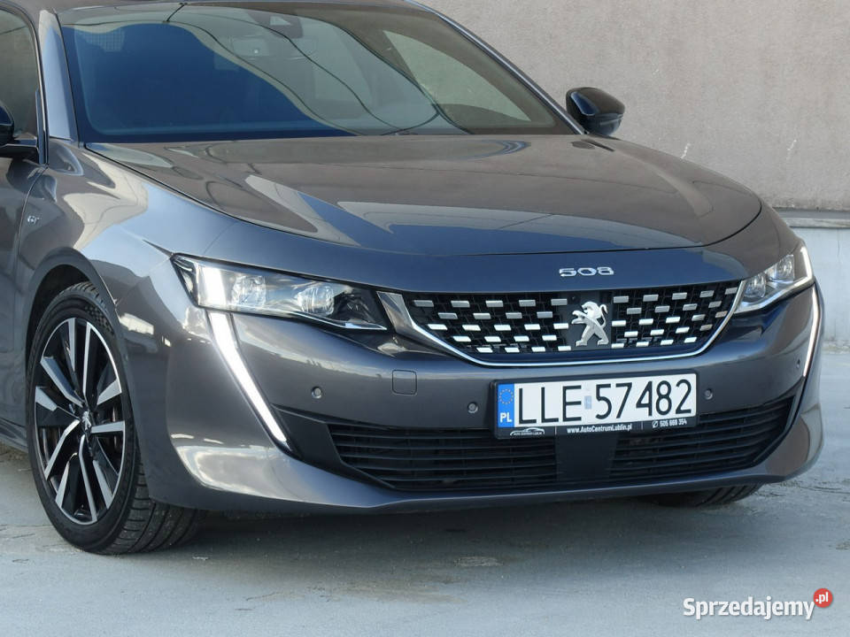 Peugeot 508 16 180Hybryda PluginWersja GT II Rok produkcji 2021