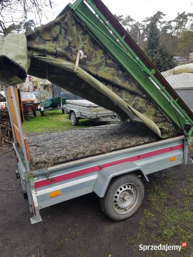 Wędkarskarekreacyjna zabudowa przyczepy Barlinek