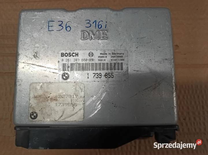 BMW E36 316i sterownik silnika 0261203660 DME Komputery Warszawa sprzedam