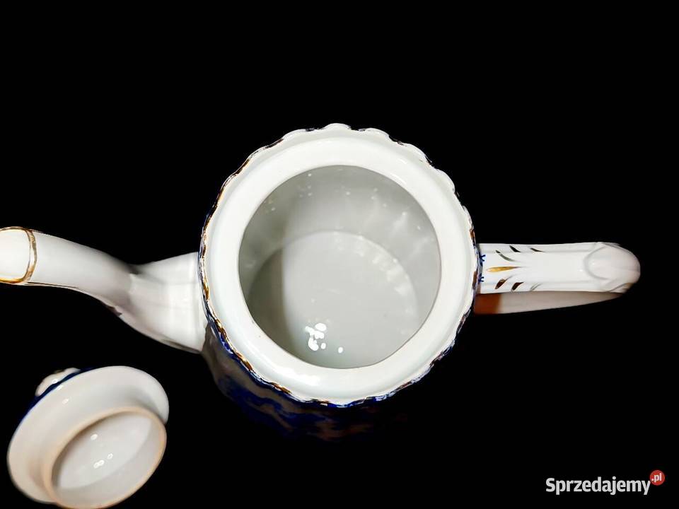 Dzbanek Echt Tuppack China Blau Porcelana i szkło Chełm
