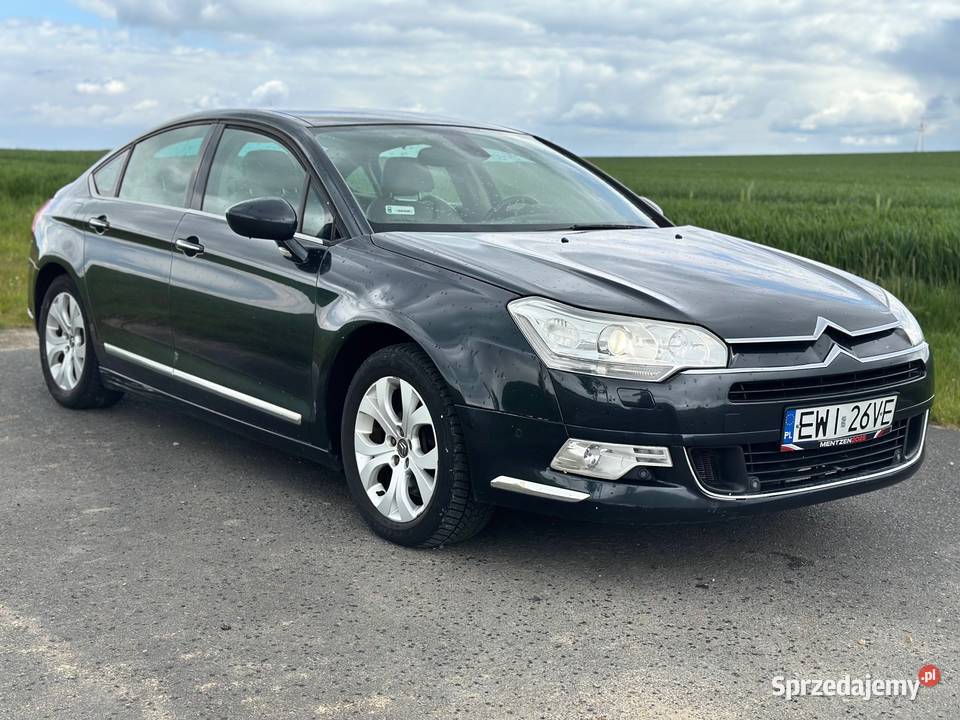 Citroen C5 Full biała skóra NAVI masaże 170 diesel łódzkie Wieluń