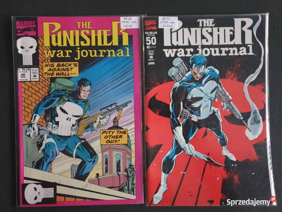Punisher War Journal 14 oryginalnych komiksów Gdynia