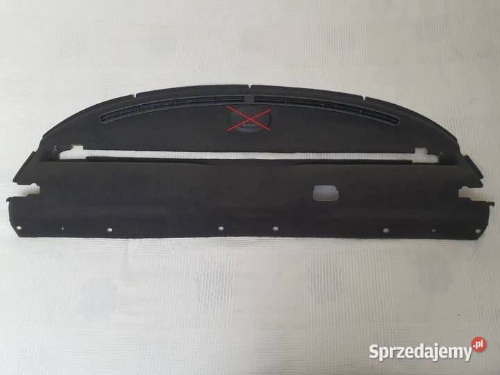 PÓŁKA TYLNA BEŻ SEDAN PARCEL SHELF END BLACK MG wielkopolskie