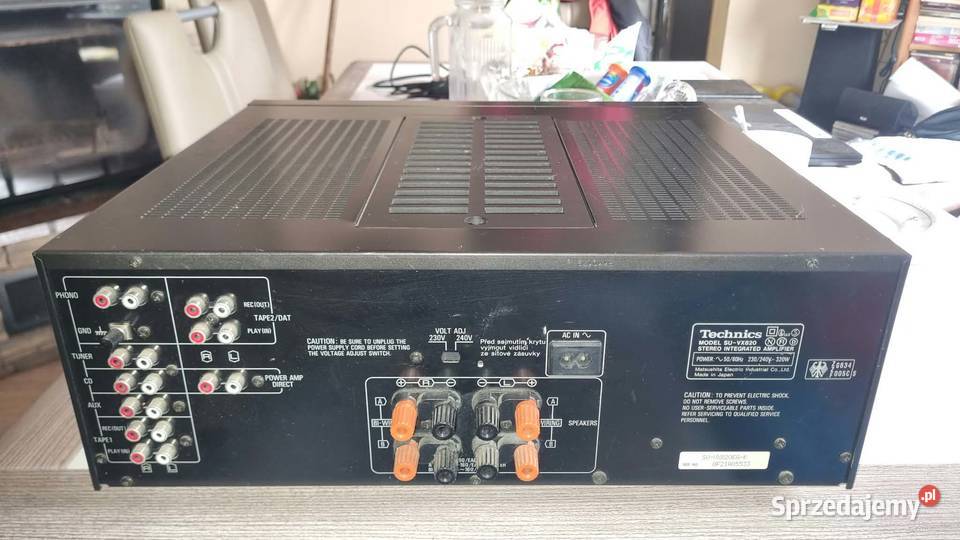 Wzmacniacz Technics SUVX820 MOS Class AA Made in Warta sprzedam