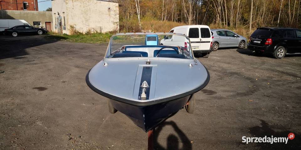 Motorówka MERLIN w zestawie silnik MERCURY 50 Łodzie i motorówki dolnośląskie Bielawa
