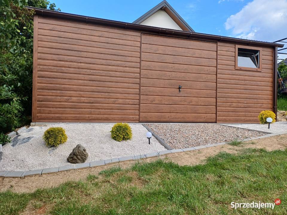 Mały Garaż Blaszany Blaszak Drewnopodobny opolskie