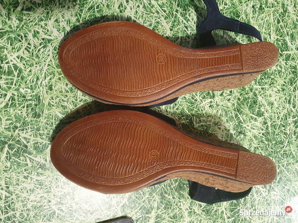 sandały damskie korek 38 Frainche skóra Gdynia