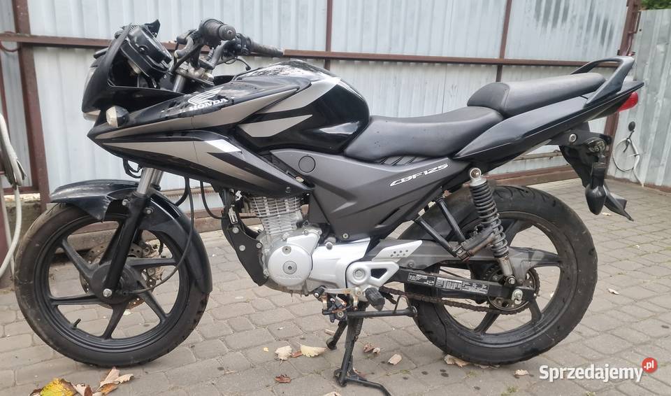 Honda CBF125 uszkodzona 09 silnik Piaseczno
