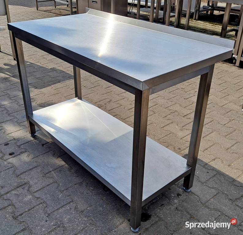 STÓŁ GASTRONOMICZNY Z PÓŁKĄ 1206085 M1562N Nowe Skalmierzyce
