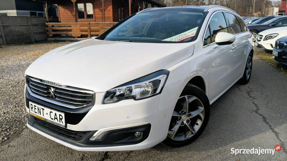 Peugeot 508 SW 16HDi115OPŁACONY Bezwypadkowy wspomaganie kierownicy sprzedam