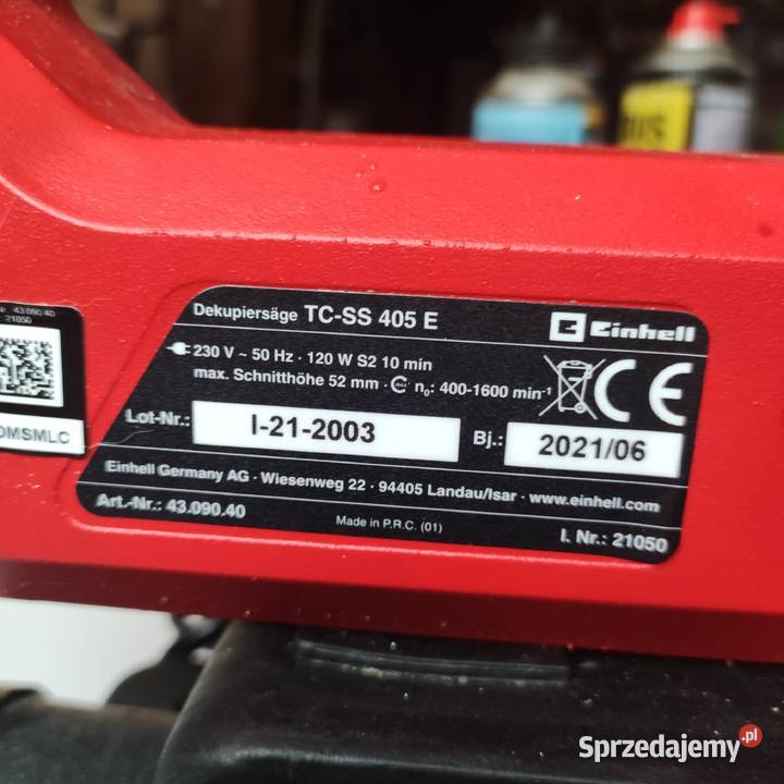 Einhell Piła włosowa TCSS 405 E śląskie Zawiercie