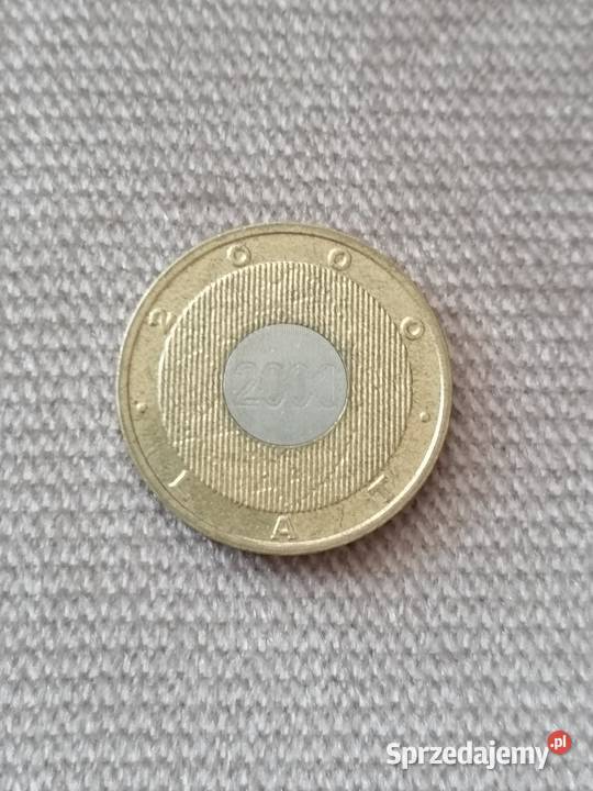 moneta 2 okolicznościowa 2000 Lat 2000 Numizmatyka Wrocław