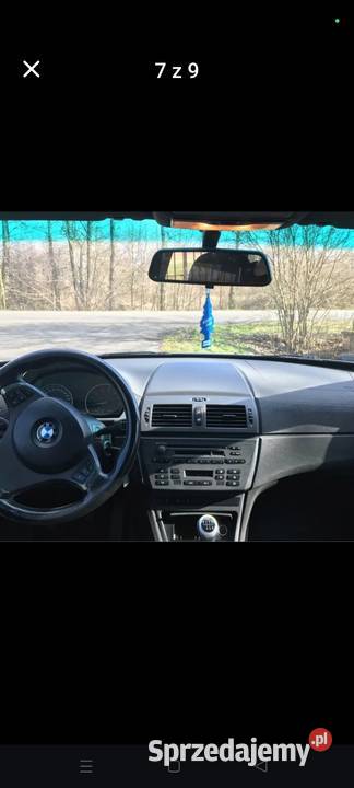 BMW X3 e83 benzyna M54b25 192KM mazowieckie Piaseczno