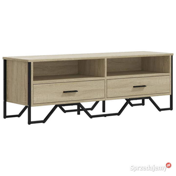 Szafka pod TV dąb sonoma 122x34x41 materiał Warszawa